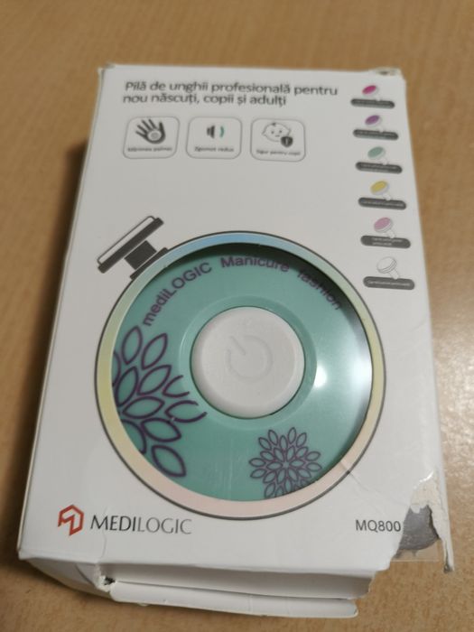 Pila de unghii electrica pentru nou nascuti si copii, cu 6 capete