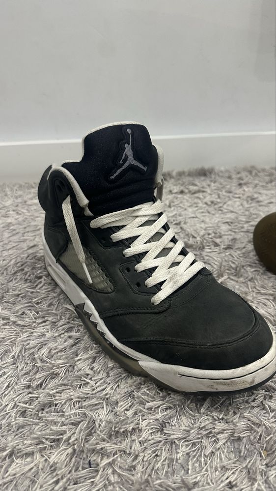 Jordan 5 oreo с котия