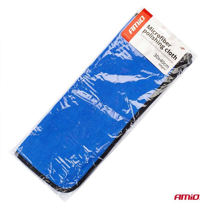 микрофибърна полираща кърпа amio с размери 30х40см 600гр/кв.м ...