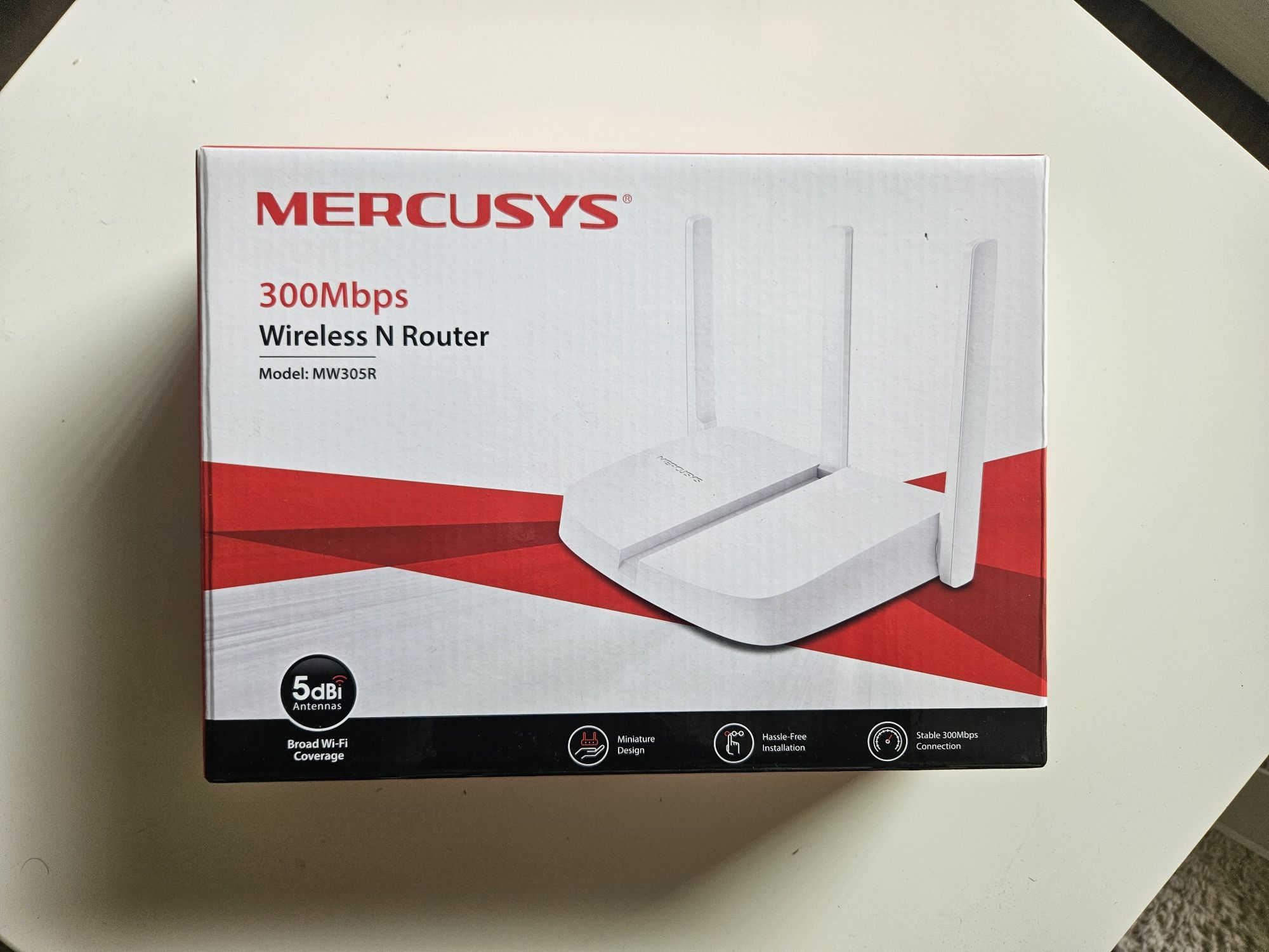 Рутер Wireless N300 MERCUSYS MW305R