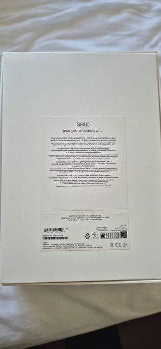 De vânzare Ipad generația a-9-a,64 GB,wi-fi