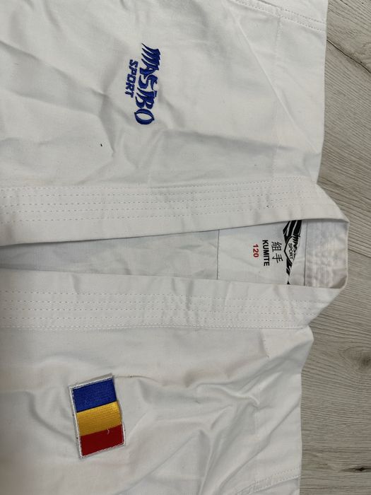 Kimono karate/judo Masibo Matsui si protectii copii mar. S 120