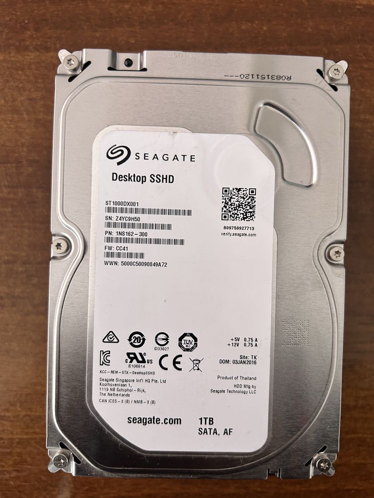 Жесткий диск Seagate 1Tb, 2Тб, 4Тб