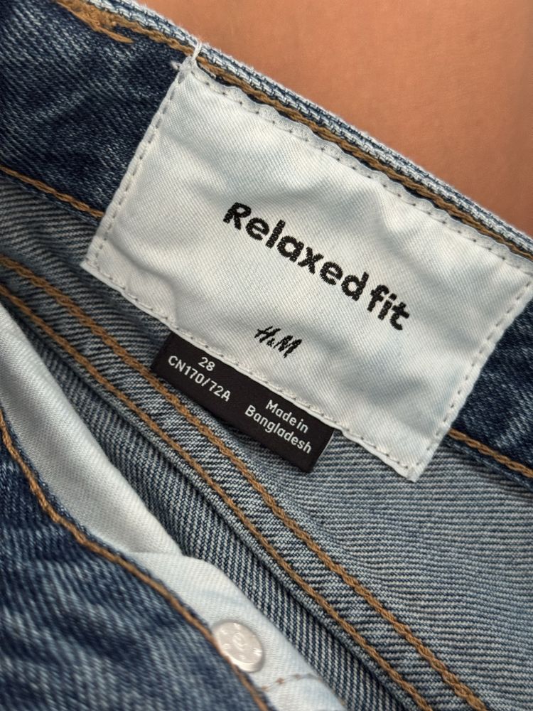 Къси мъжки дънки H&M