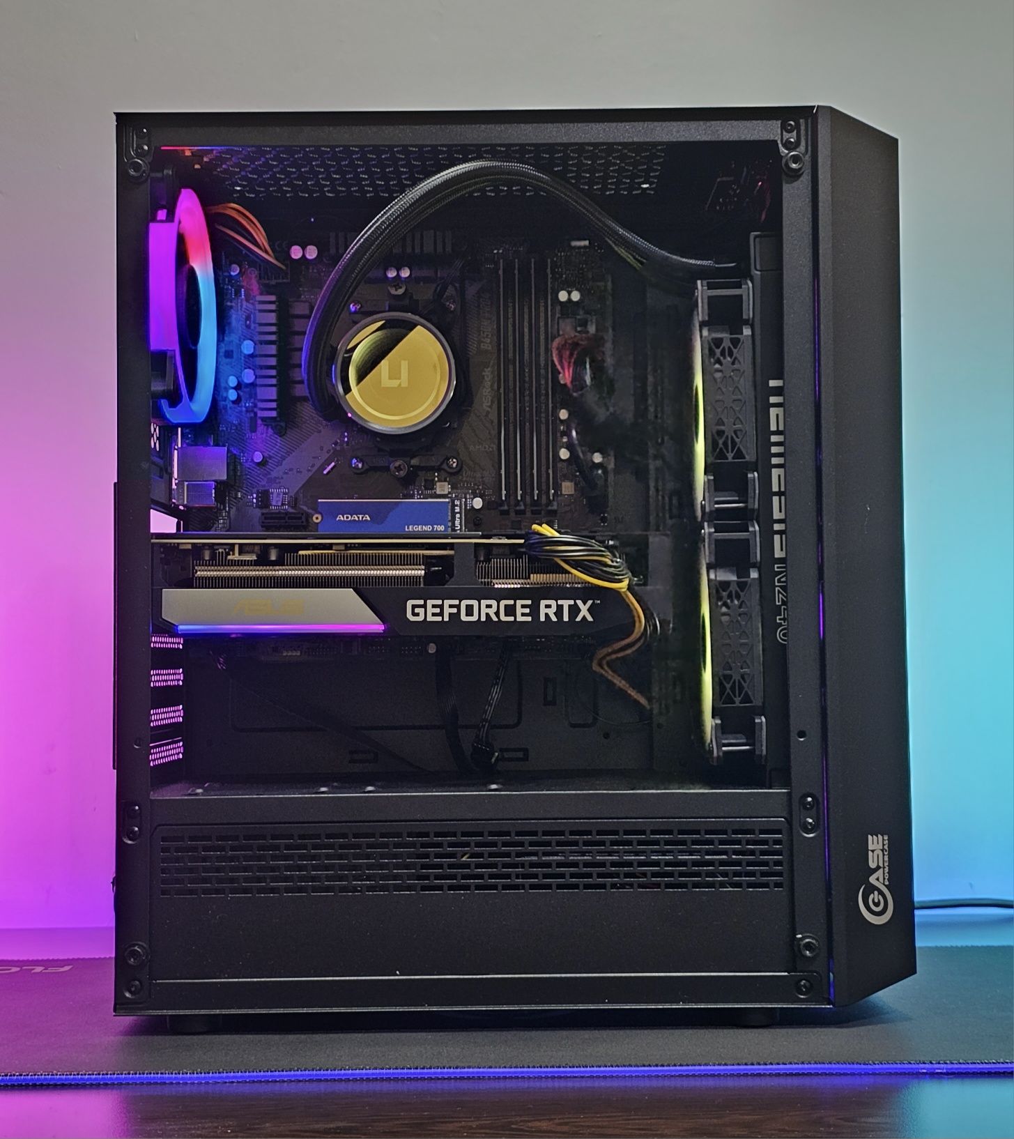RTX 4060/Ryzen 7-5700X/RAM 32GB/SSD 1TB/Водно/Чисто Нов+Гаранция