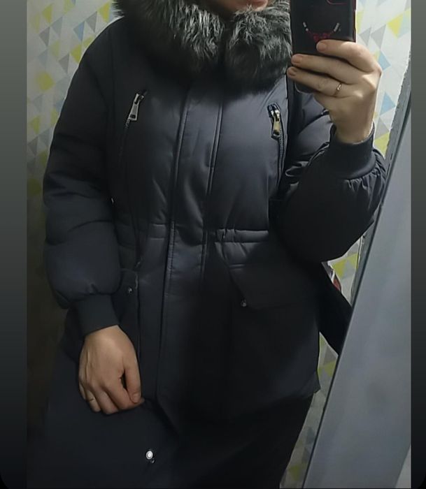 Куртка женская длинная