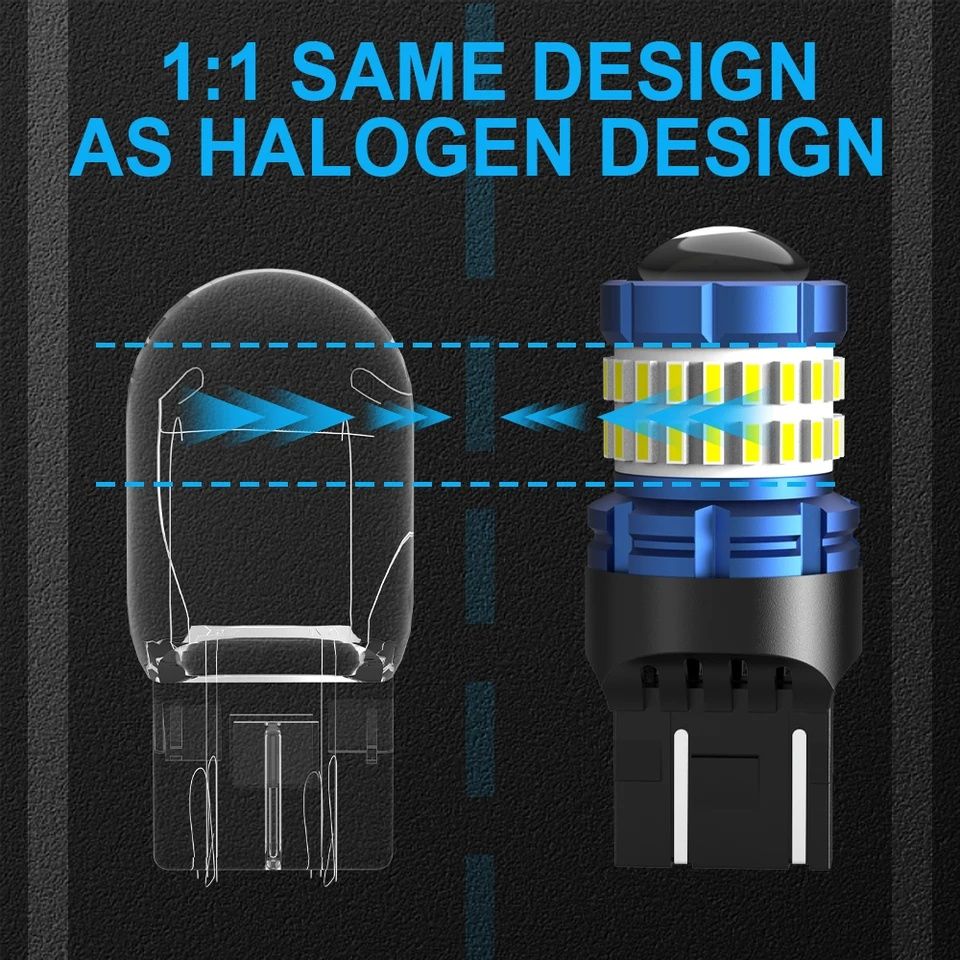 Крушки за мигачи Т20 W21W Led