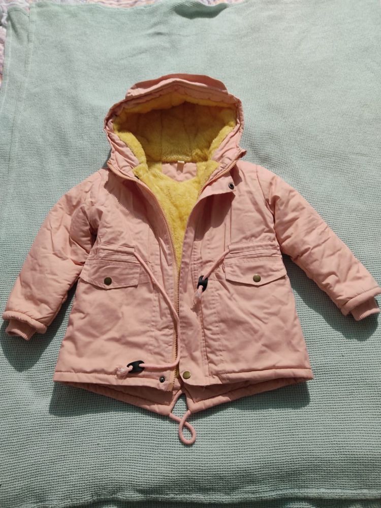 куртка детская для девочек зимняя х/б