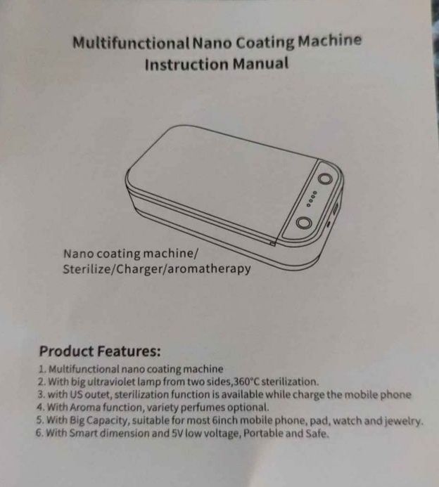 Multifuncțional Disinfection box