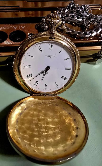 PIROFA оригинален Швейцарски джобен часовник