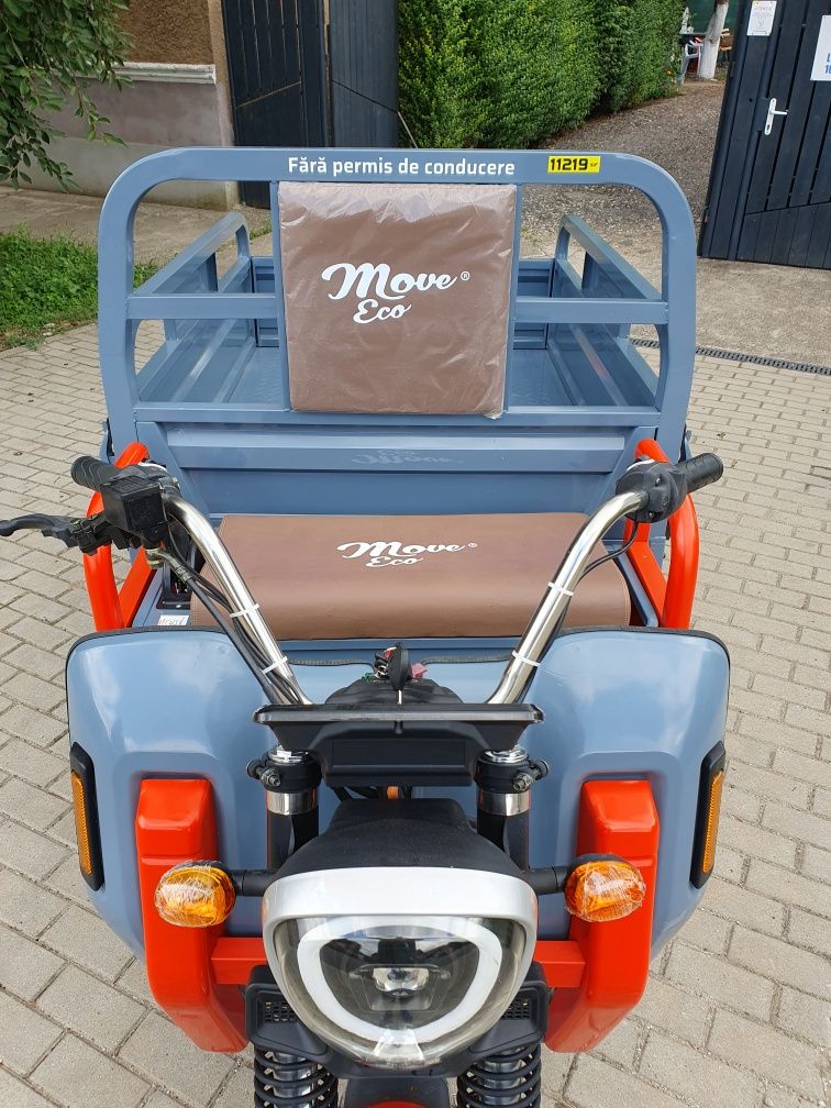 Triciclu electric Cargo 500 NC9 25km/h Move Eco