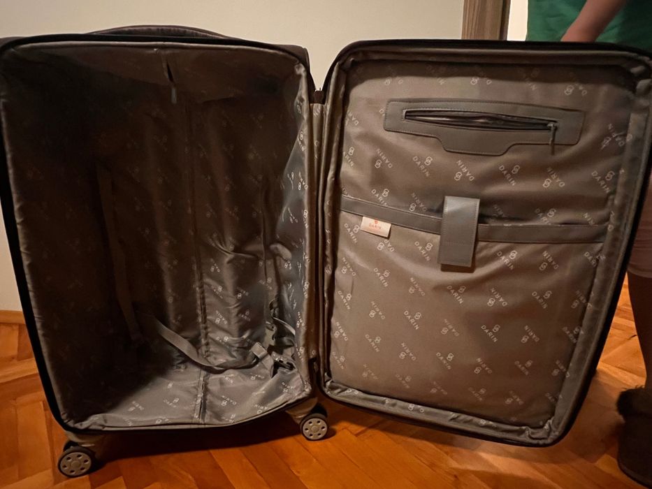 Куфар среден от плат