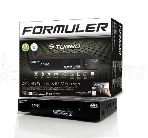 Продам спутниковый тюнер FORMULER S turbo 4K ULTRA HD
