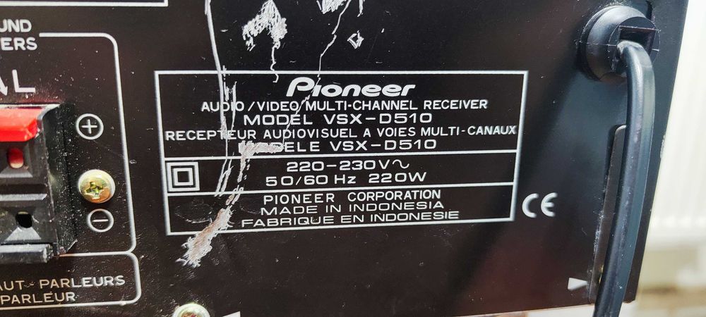 Amplificator Audio Pioneer VSX-D510 Statie Audio Amplituner