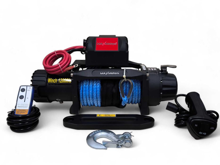 Електрическа лебедка Maxmotors XT Synthetic 12000 LB - 5444 KG