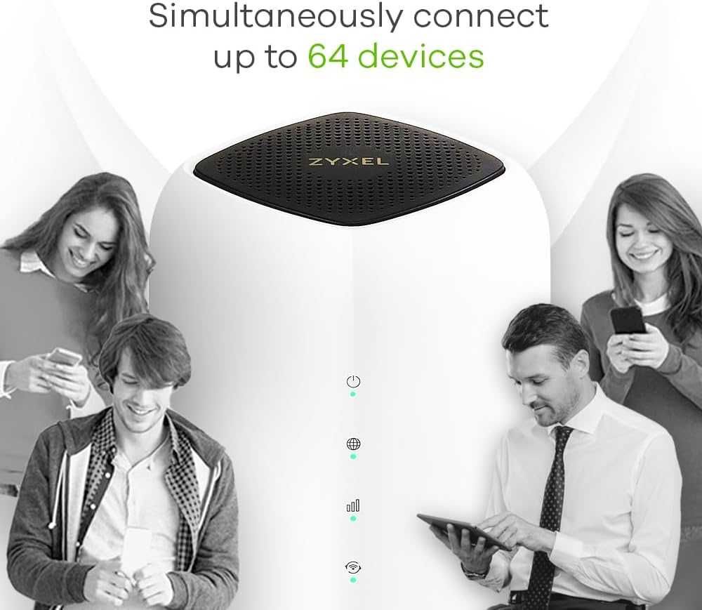 5G NR 4,67 Gbps вътрешен рутер | AX1800 WiFi 6 рутер