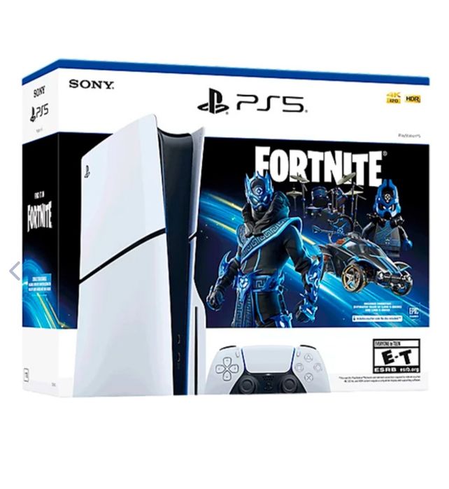 PS5 Slim Fortnite Cobalt Star