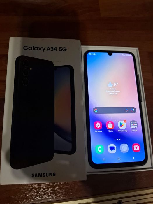 SAMSUNG А 34 5 G ГБ 128 Телефон