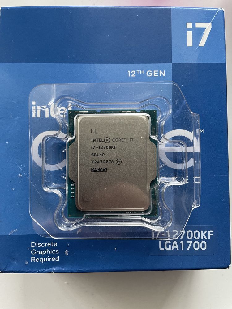 Процессор intel core I7-12700Kf новый