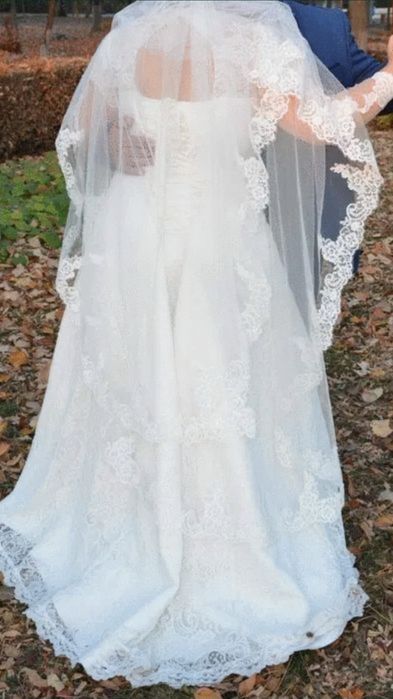 Rochie mireasa dantelă