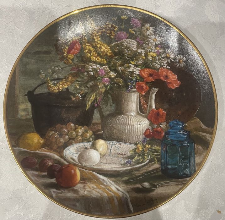 Farfurie pictata decor