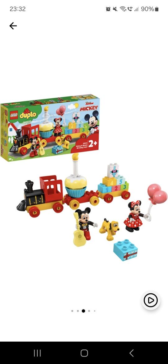 Lego diploma trenul Mickey si Minnie