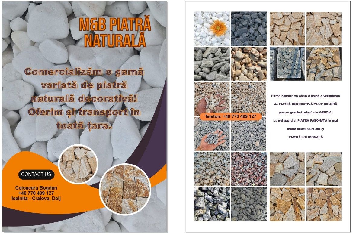 Piatra naturala de gradina