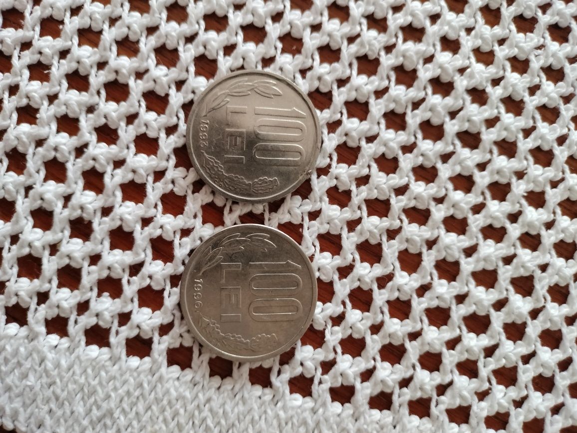 Monede 100 Lei anii (1993&1996)