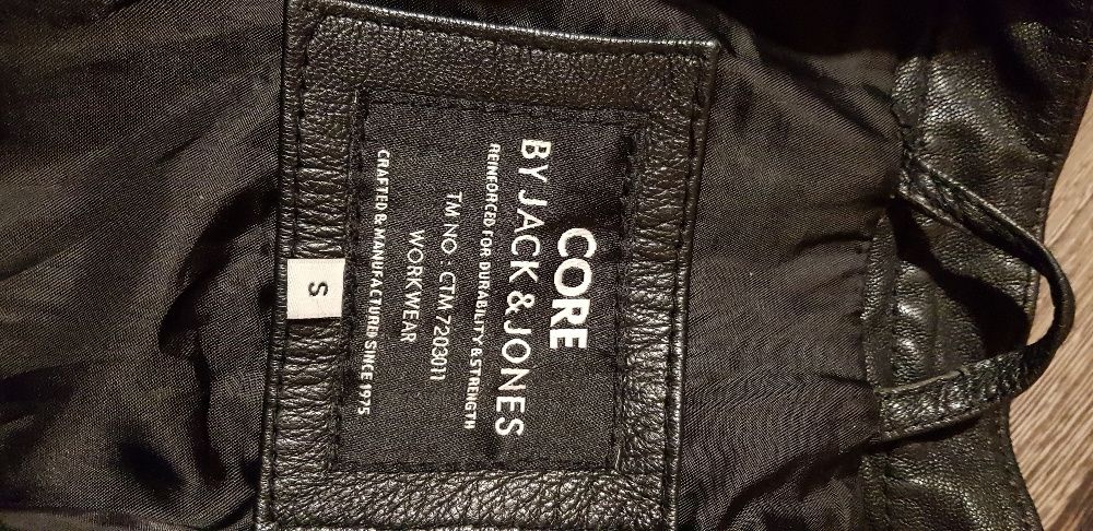 Кожено яке Jack & Jones