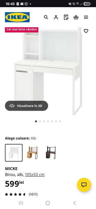 Birou Ikea  Mike