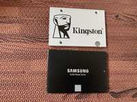 SSD 850 EVO 250GB + SSD Kingston 120GB