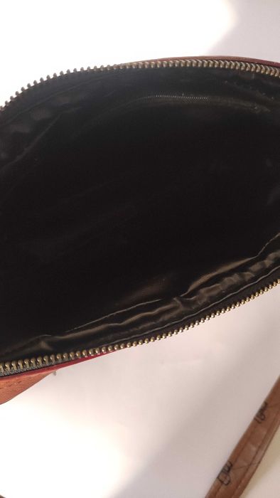 Ashley Brooke кожена дамска чанта