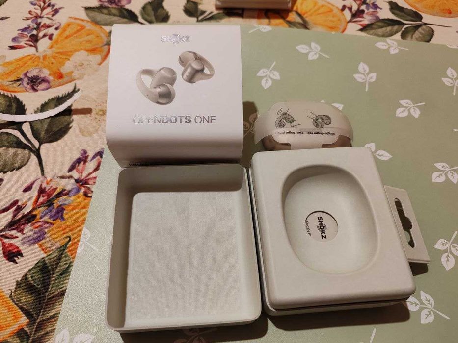 Casti audio wireless clip-on de top, SHOKZ OPEN DOTS ONE