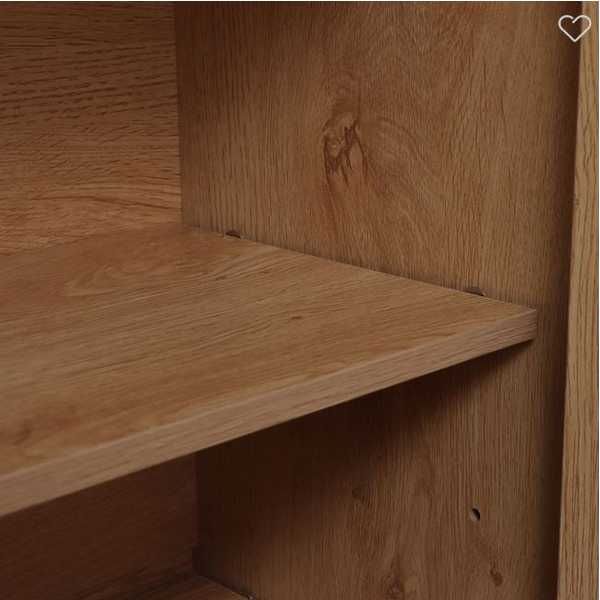 Декоративен шкаф - библиотека Mercado Trade, MDF, 3 рафта, Бежов
