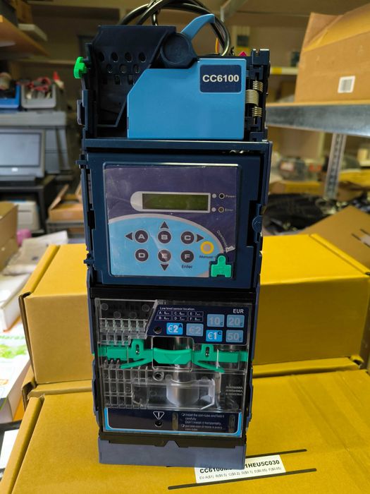 Монетник ICT CC6100 MDB - нов, 12 месеца гаранция, фактура