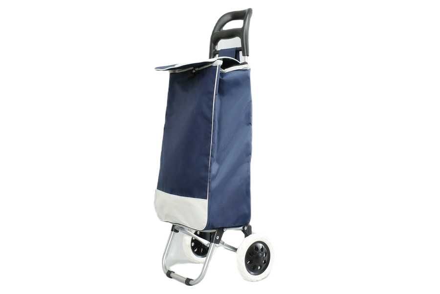 Пазарска количка с гумени Големи колела ( Количка За пазаруване )