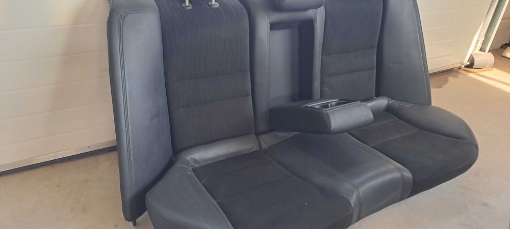 Полукожен салон Honda accord 2008г