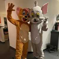 Mascote Tom si Jerry evenimente botez petreceri copii