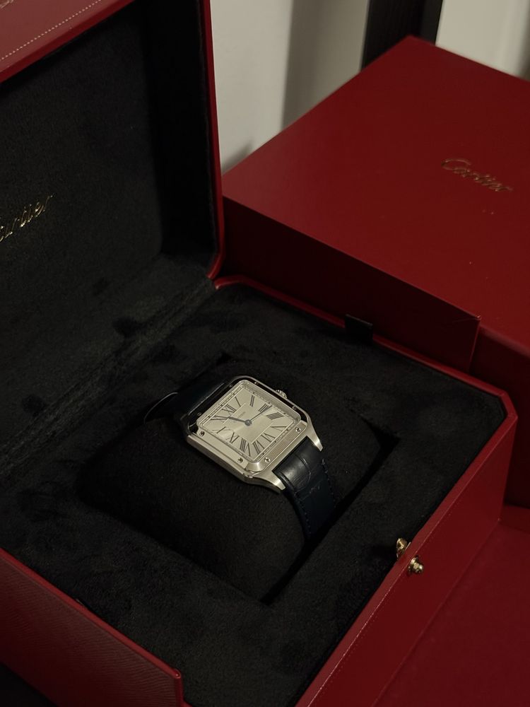 Cartier santos dumont 2025 чисто нов с гаранция до 2033