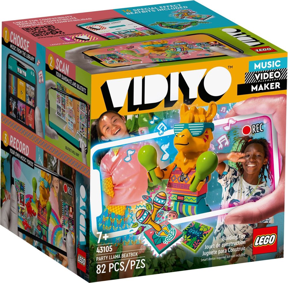 Lego Vidiyo 43105 (sigilat) - Party Lama Beatbox (2021)