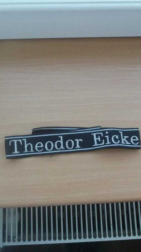 Banderola Germana SS Waffen Theodor Eicke