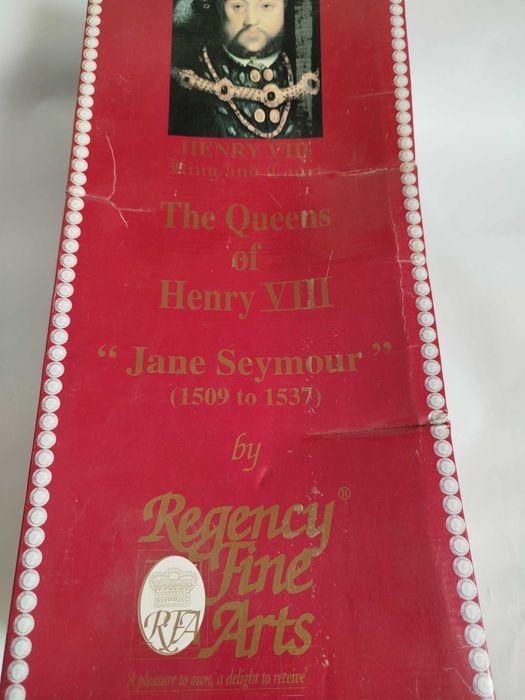 Порцеланова кукла Jane Seymour - The Queens of Henry VIII