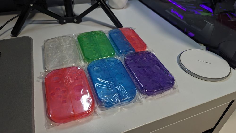 Carcasa Joy con Shell swap replacement mod pentru Nintendo Switch