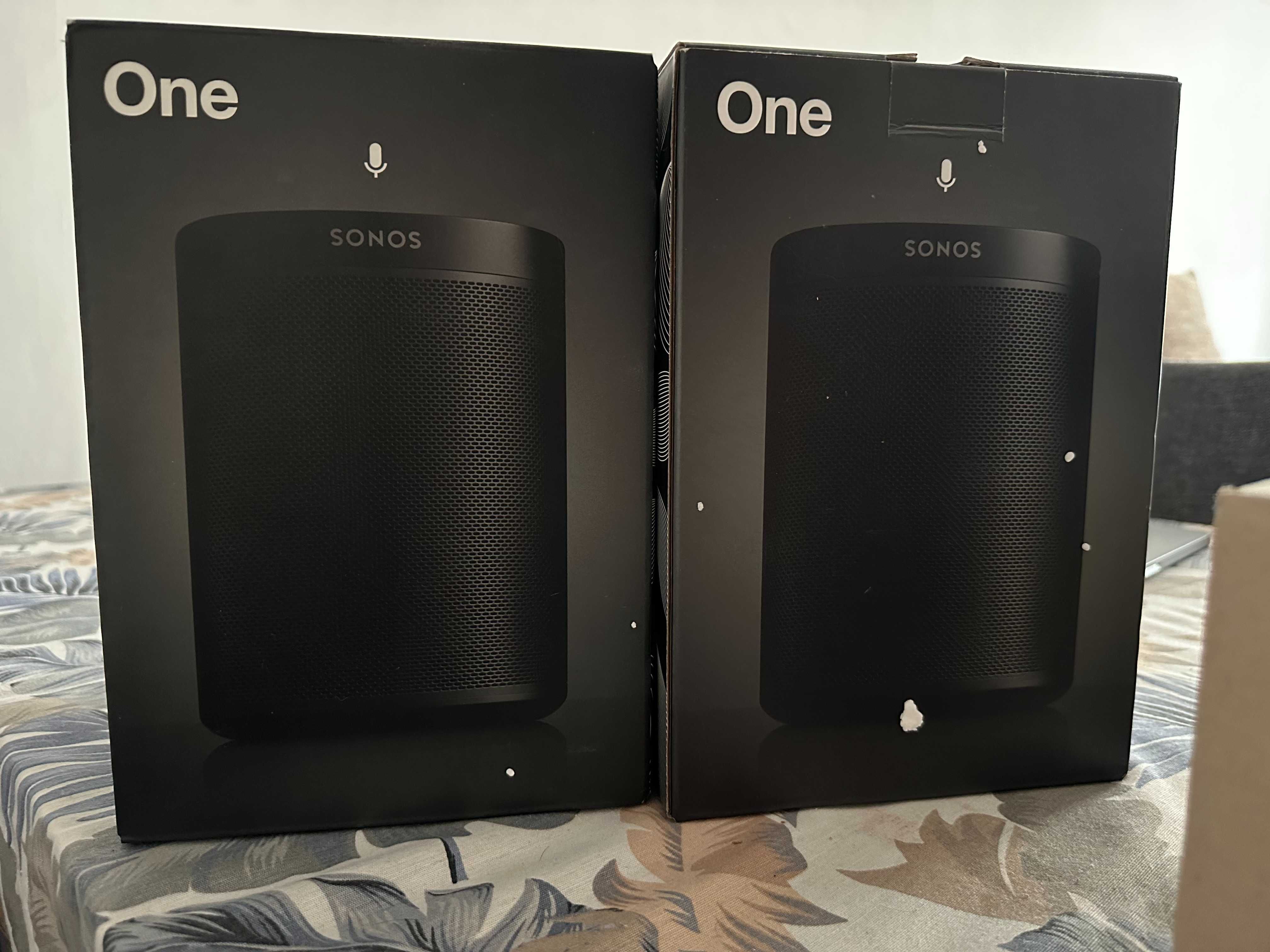 Sonos One (Gen 2) – Комплект от 2 броя с оригинална опаковка!