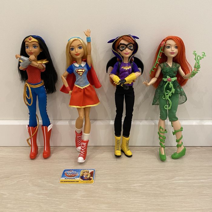Куклы DC Super Hero Girls от Mattel Wonder Woman/Supergirl/Poison Ivy