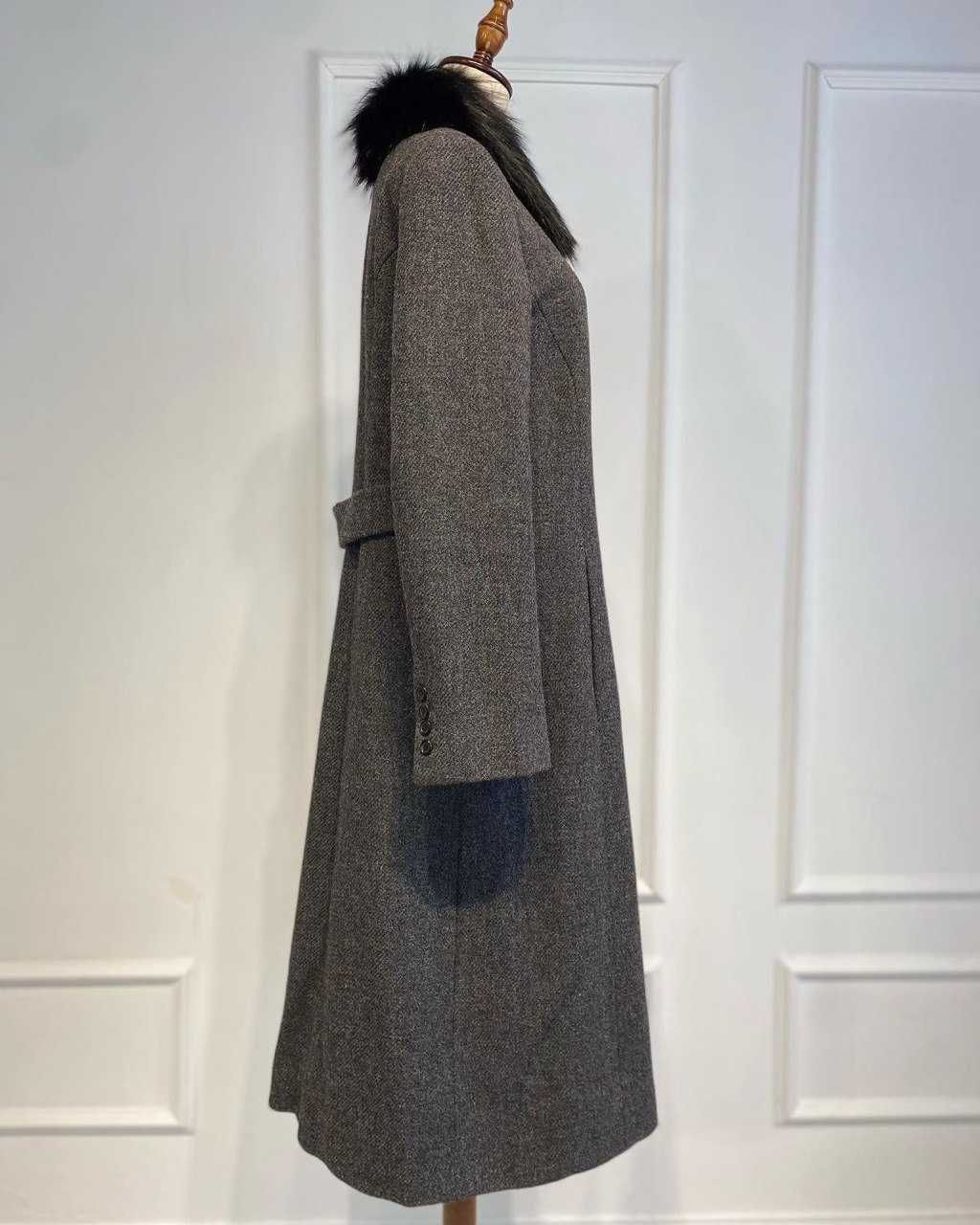 Пальто Луи Виттон Louis Vuitton, серое, размер EU 42 / RU 48
