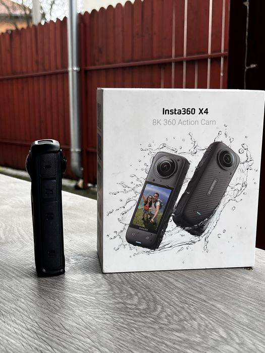 Insta360 X4 camera video 360 8K