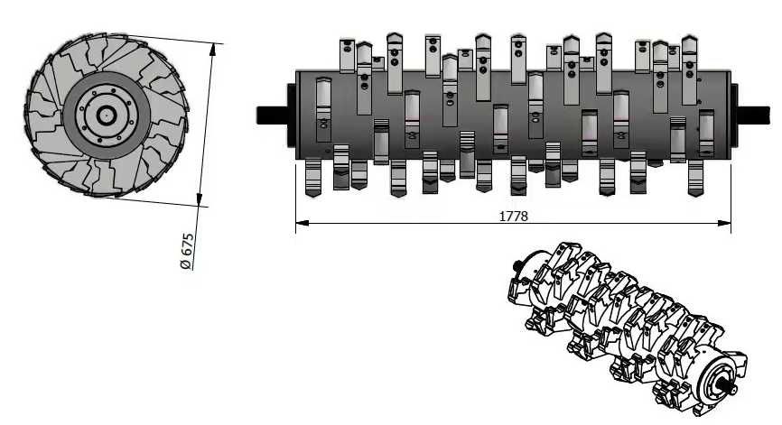 Tocator forestier cu ciocane fixe VIDIA- Ventura TFMF (MADEIRA)
