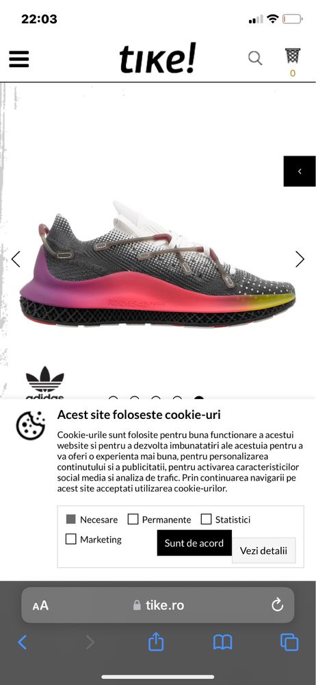 Adidas 4D Fusio purtati prin casa