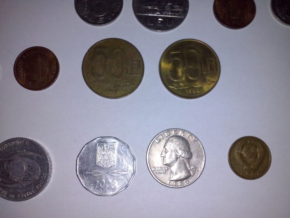 Monezi vechi romanesti si straine - Brasov